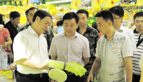 惠州市市長(zhǎng)麥教猛視察惠州店